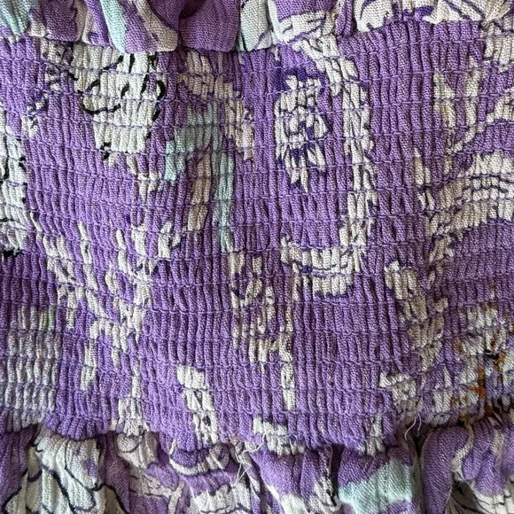 Boho Floral Mini Dress - Picture 8 of 12